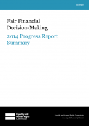 Fair Financial Decision-Making 2014 Progress Report Summary
